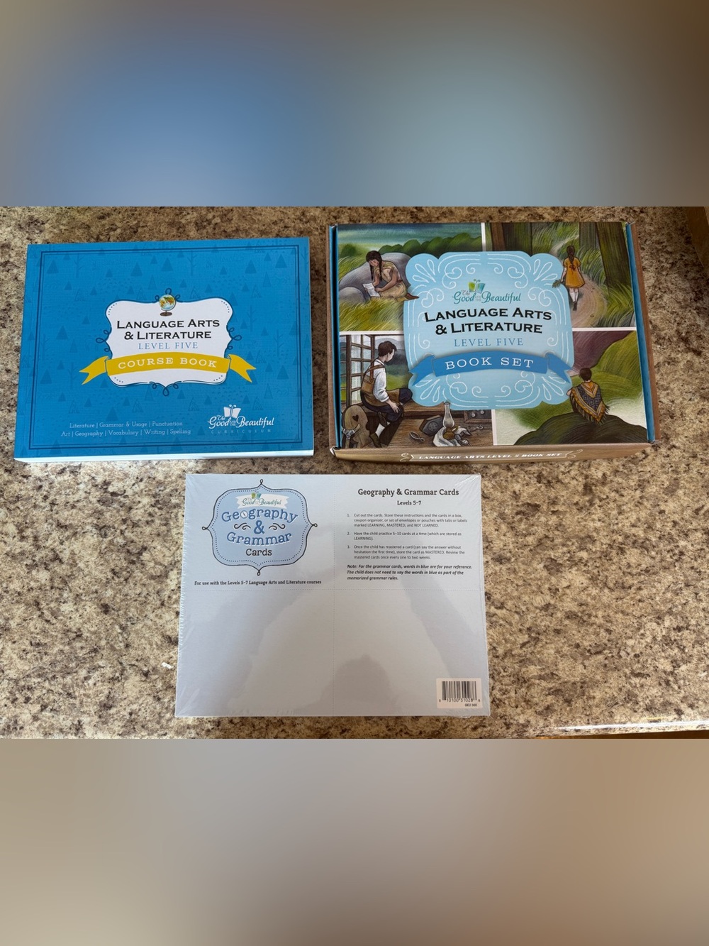 The Good and the Beautiful Level 5 Language Arts Complete Set + Readers